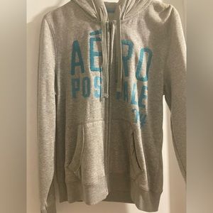 Aeropostale front zip up hoodie